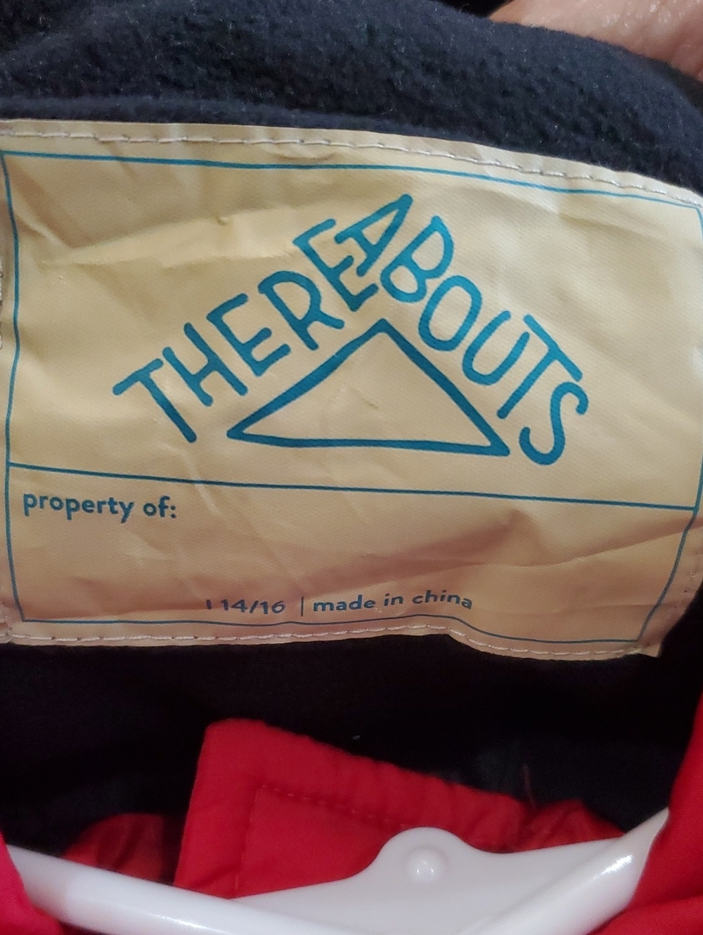 Thereabouts Kids Red Puffer Jacket - Youth NWT L - Picture 2 of 11